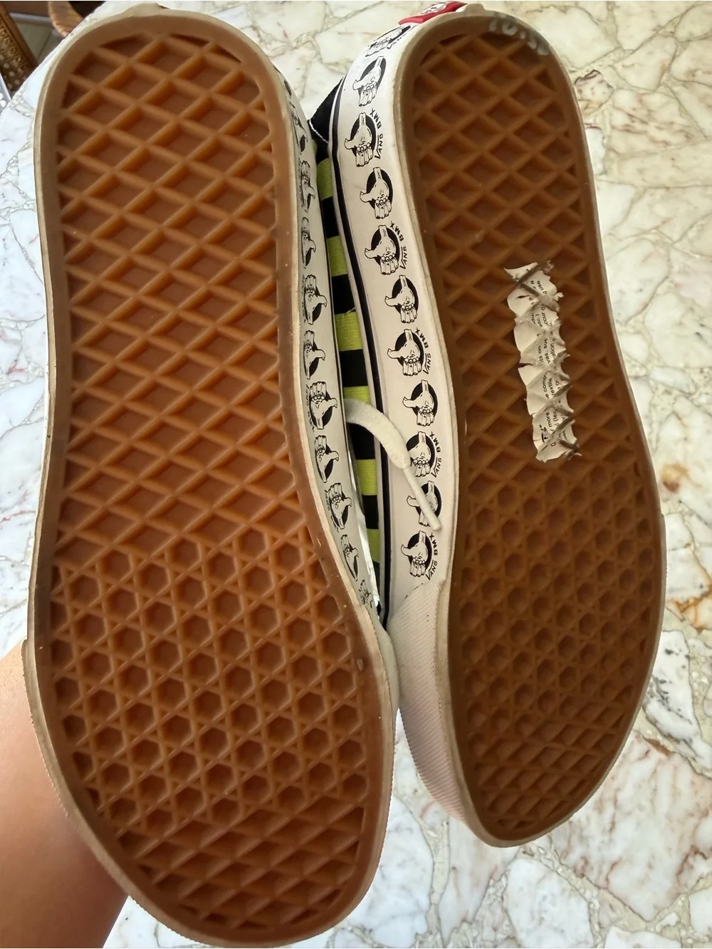 Vans Sk8-Hi BMX Checkerboard Sneakers